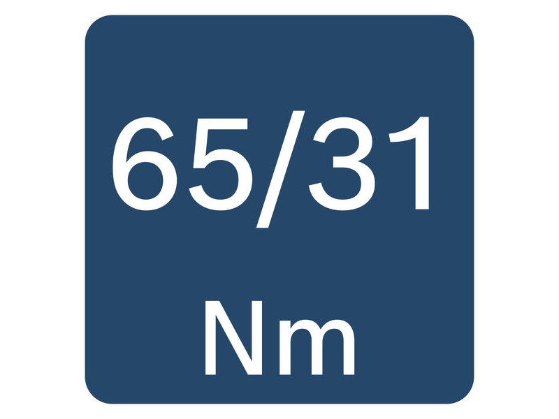 Akumulatorski udarni vrtalni vijačnik Bosch GSB 18V-65 v L-BOXX, 06019N3301